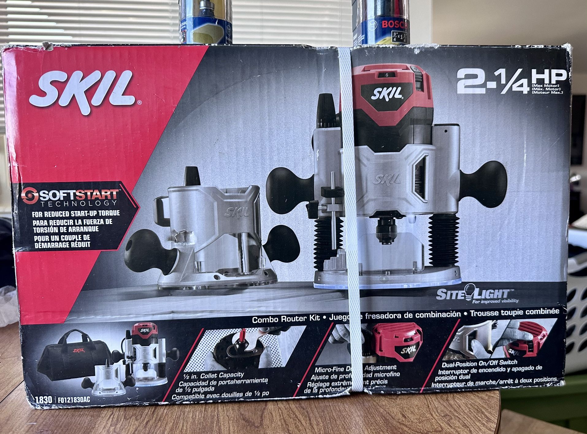 SKIL 2-1/4 HP Router - New In Box