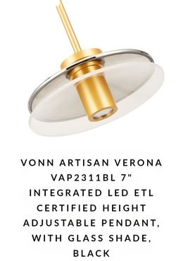Vonn Pendant Lights