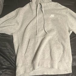 gray Nike sweater small