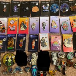 Disney Fantasy Pins $5-$10 each $15 Luna Pin