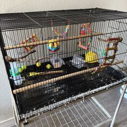 Bird Cage With Stand