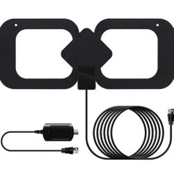 Amplified HD Digital TV Antenna 200+ Miles Long Range