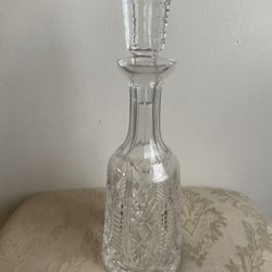 Waterford Crystal Clare Cut Decanter and Stopper - Feel Free to Ask Questions