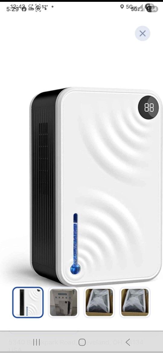 Dehumidifier for Home (980 Sq.Ft), 118 Oz Dehumidifier