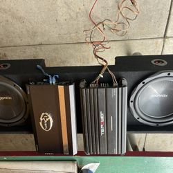 Speakers Amplifier Set
