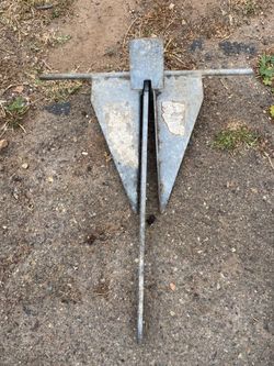 Boat anchor 12# I think, might be 15#.