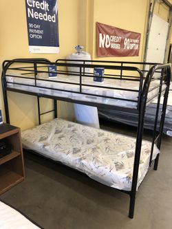 Bunk Bed with Mattresses