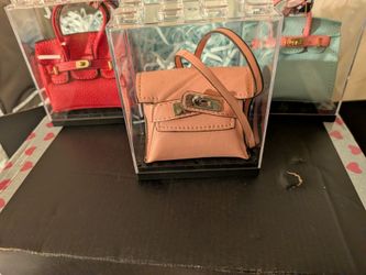 Mini bag charms