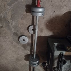 Skinny Bar And Weights