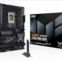 ASUS TUF Gaming Z790-PRO WiFi 6E LGA 1700(Intel 14th &13th&12th Gen) ATX Gaming Motherboard DDR5,PCIe 5.0X 16
