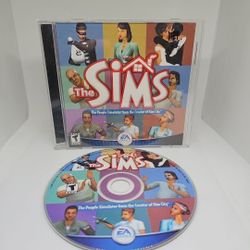 Sims (PC, 2000) Jewel Case with Key