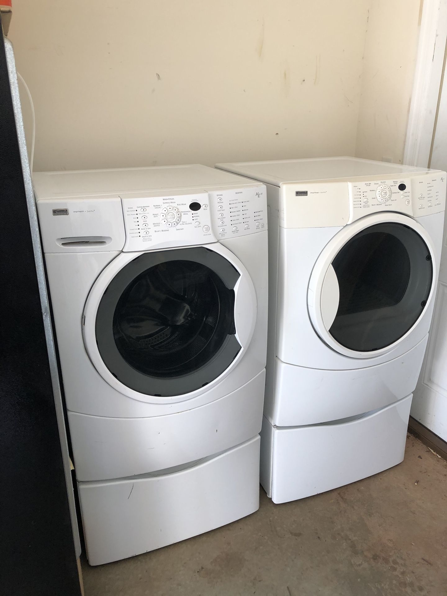 Kenmore Elite Washer and Gas Dryer