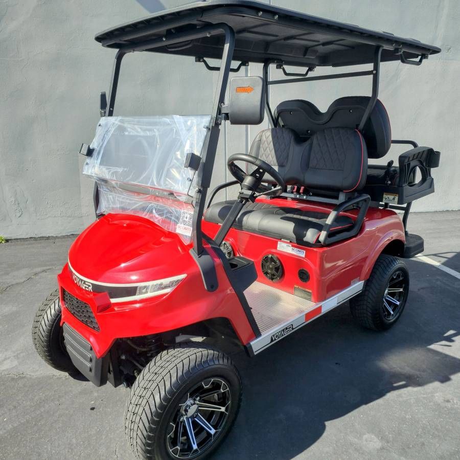 2025 Voyager Patriot 4-Passenger Non-Lifted 72-Volt Street Legal LSV Golf Cart