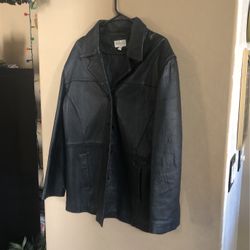 Leather Jacket Black 