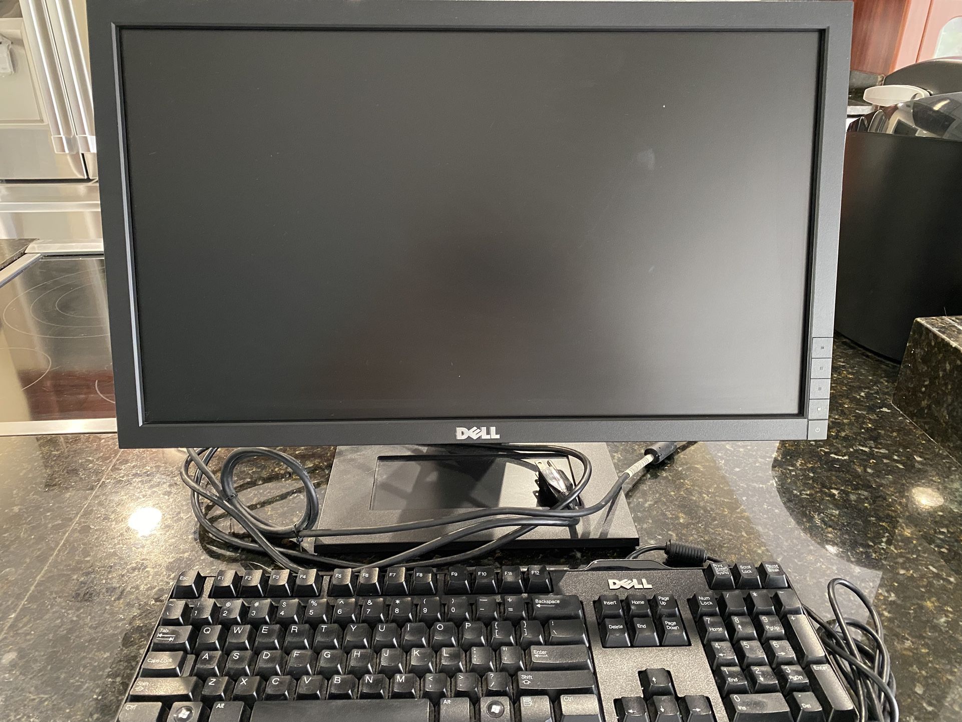 Dell Computer Monitor And Keyboard