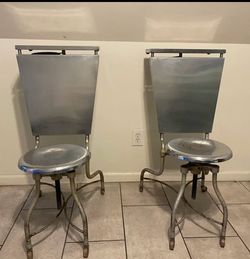Set of 2 Vintage Suture Chairs