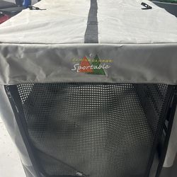 Dog kennel, portable