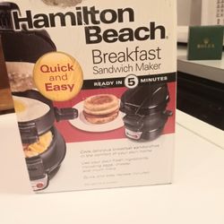 Hamilton Beach Breakfast Sandwich Maker