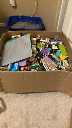 A box of Legos