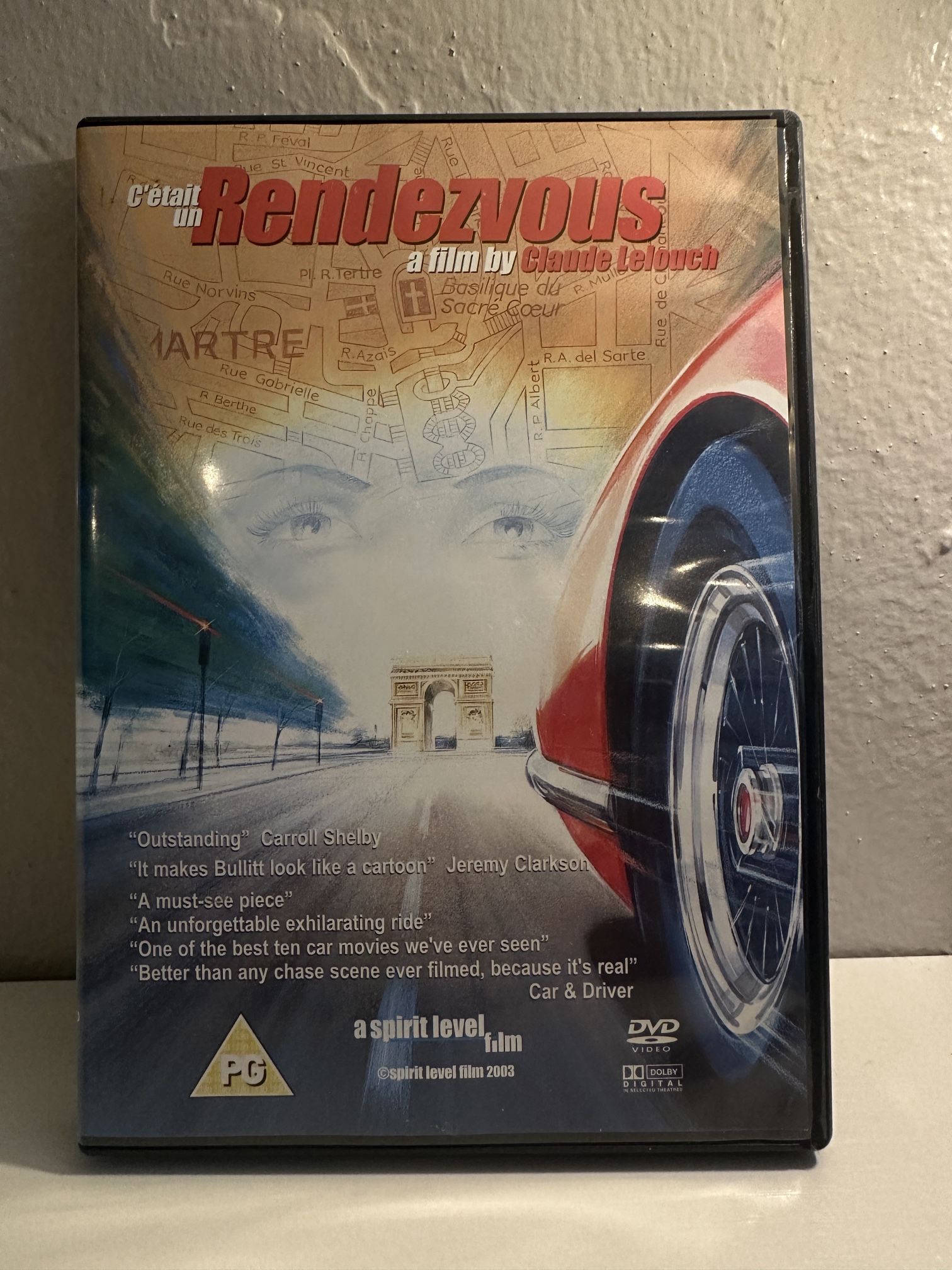 C'était un Rendezvous DVD - A Film by Claude Lelouch (Rare Car Movie)