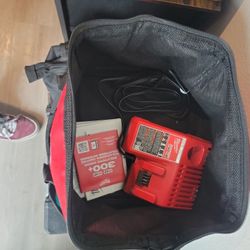 Milwaukee Bag And Charger