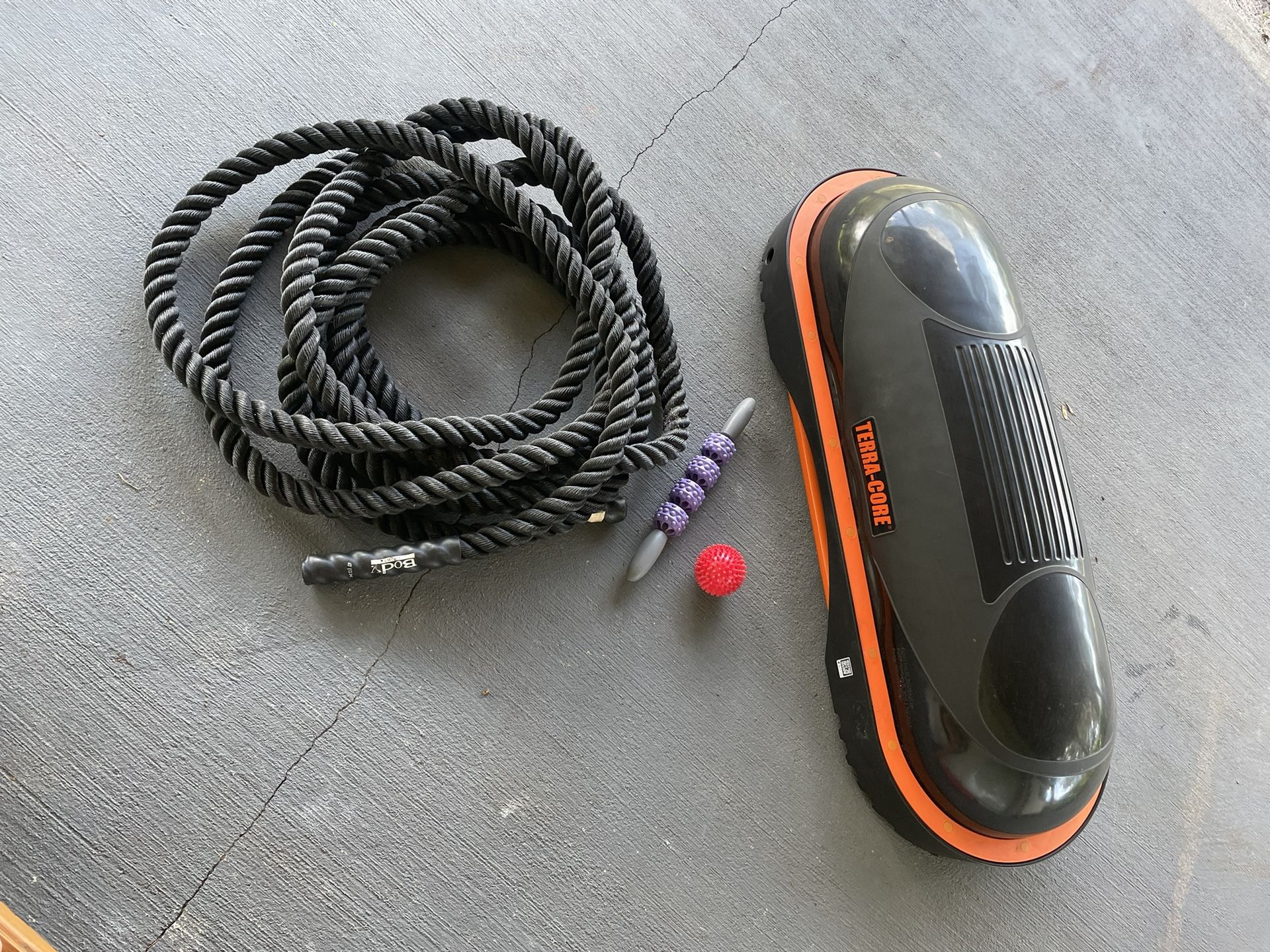 Workout Equipment Battle Rope Bosu