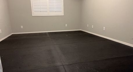 Commercial Grade Rubber Flooring And Install
