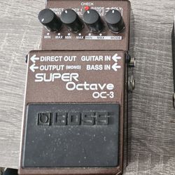 BOSS OC-3 Super Octave Pedal 