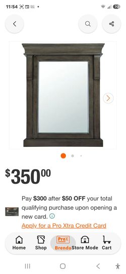 Medicine Cabinet & Vanity Mirror