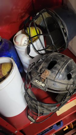 All-Star Baseball Catcher's Helmet with Face Guard