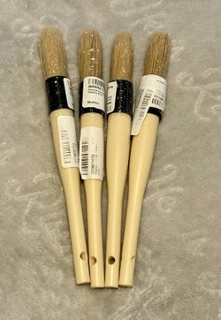 Chemical Guys Boars Hair Detailing Brush - Gentle Scratch-Free Cleaning for Wheels, Grilles, Emblems, and Interior Surfaces - Versatile Multi-Purpose 