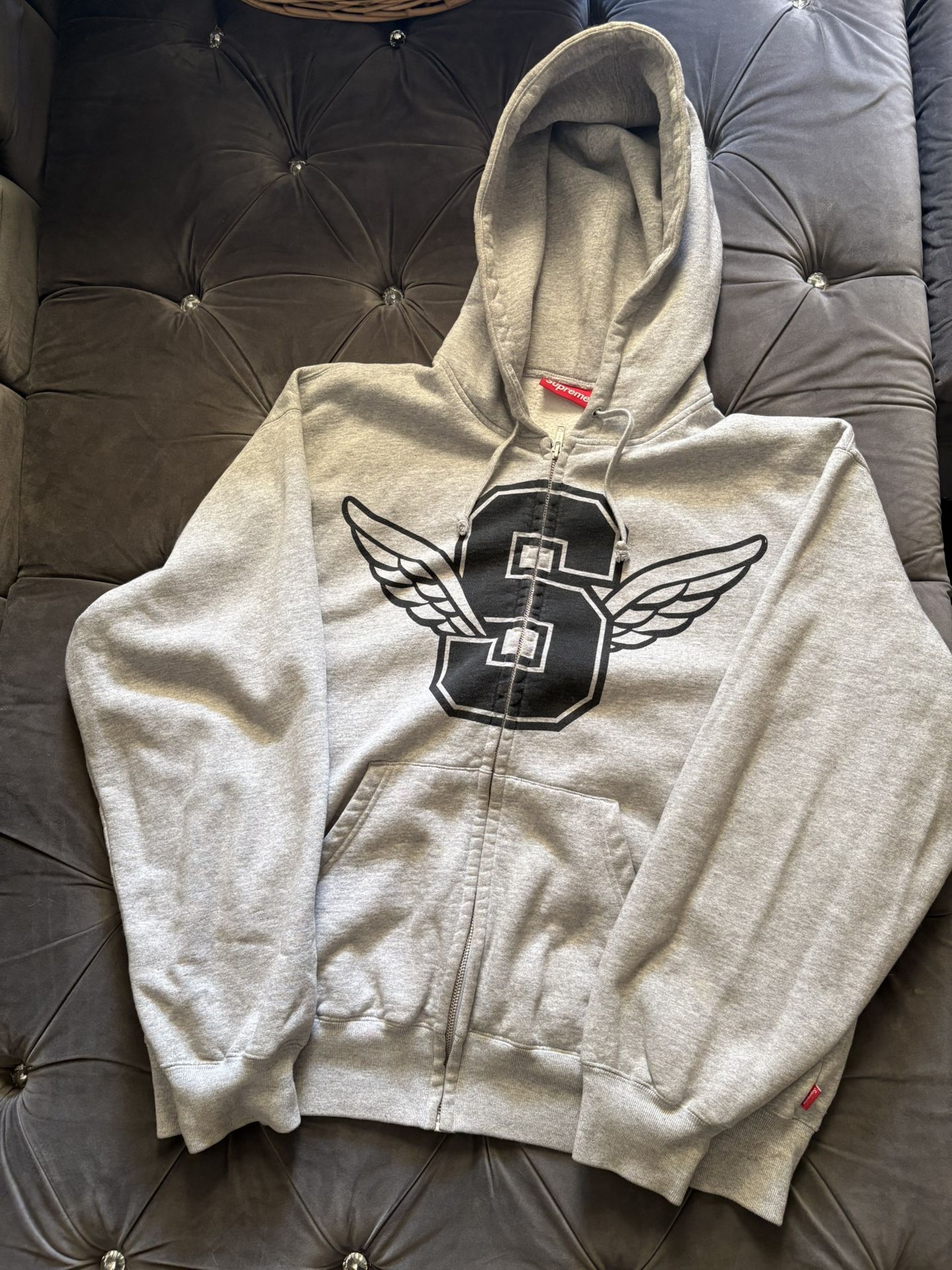 Grey Supreme ZipUp