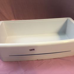 GE Refrigerator Fresh Food Shelf Bin Part # WR71X10957 197D2249