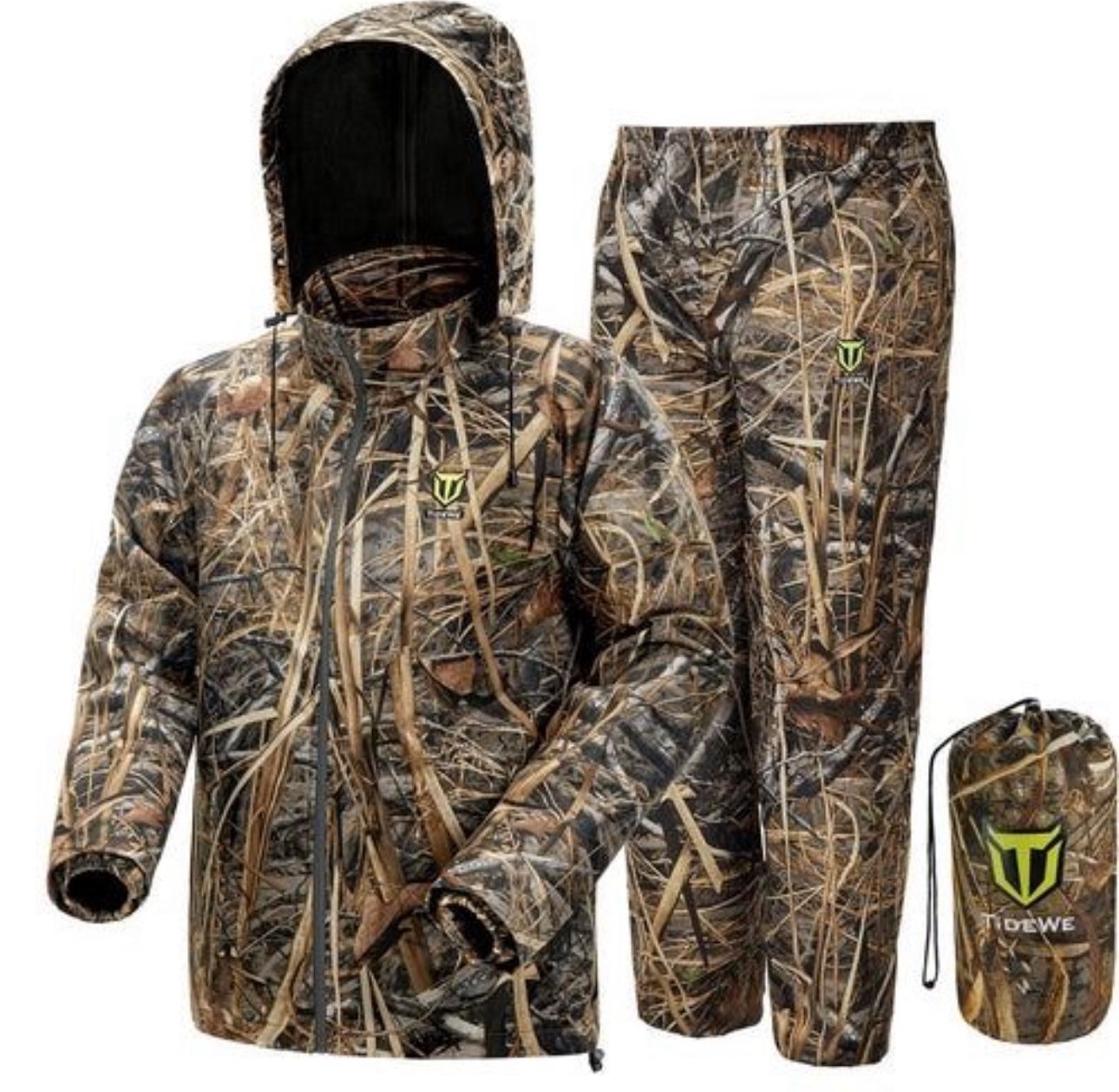 TideWe Rain Suit, Waterproof Breathable Lightweight Rain Coat & Pant Brand new B646 Size XL
