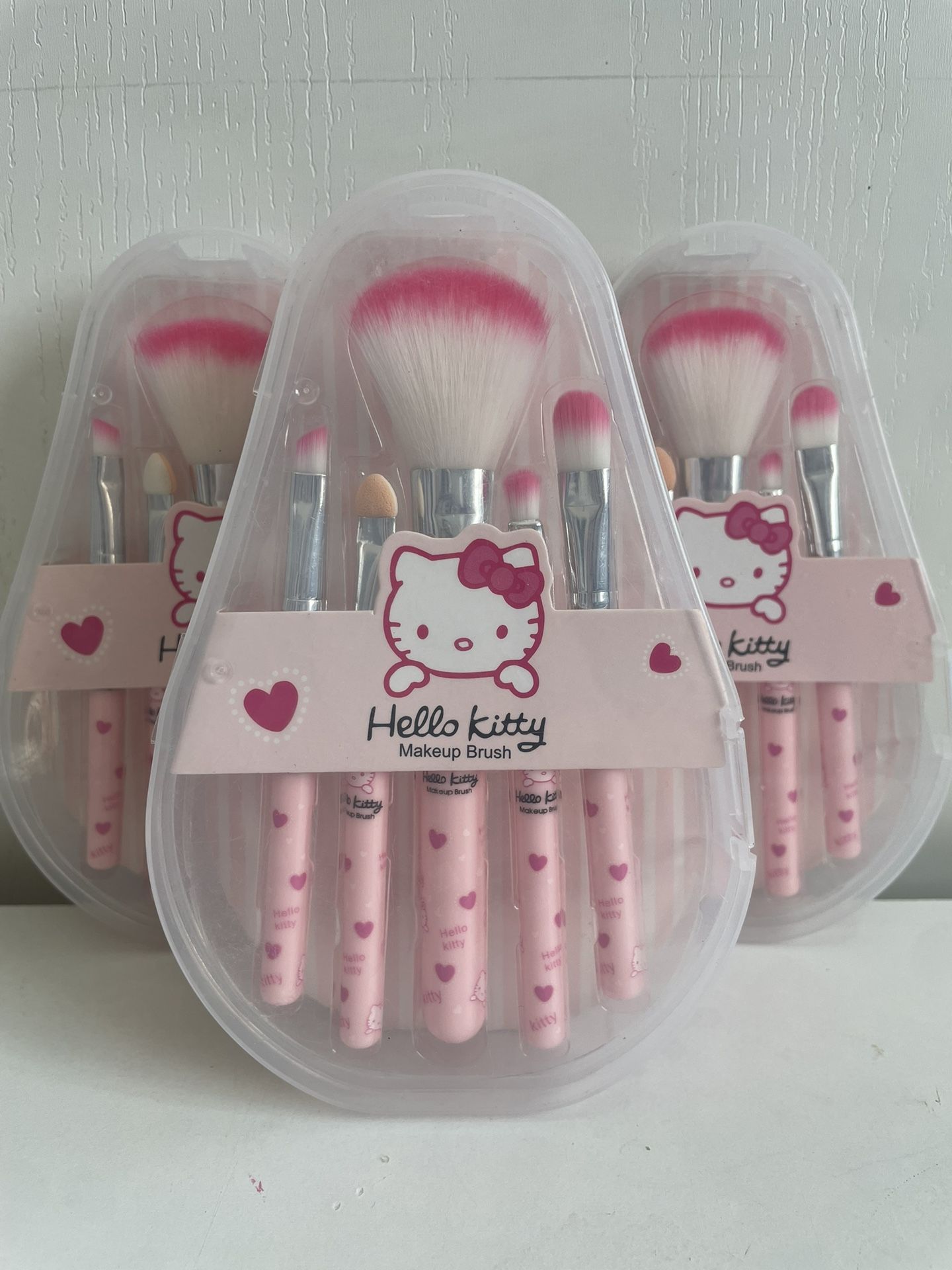 hello Kitty, girls make up brushes