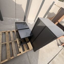 Free Office Furniture Desk & Filing Cabinets 