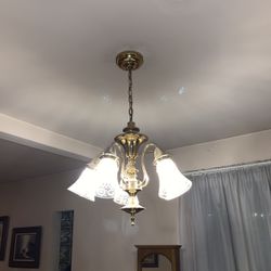 Brass Chandelier