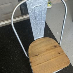 2 Chairs,1 Stool And 1 Lamp. 