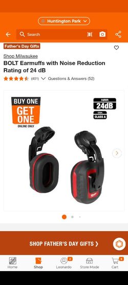Milwaukee
BOLT Earmuffs with Noise