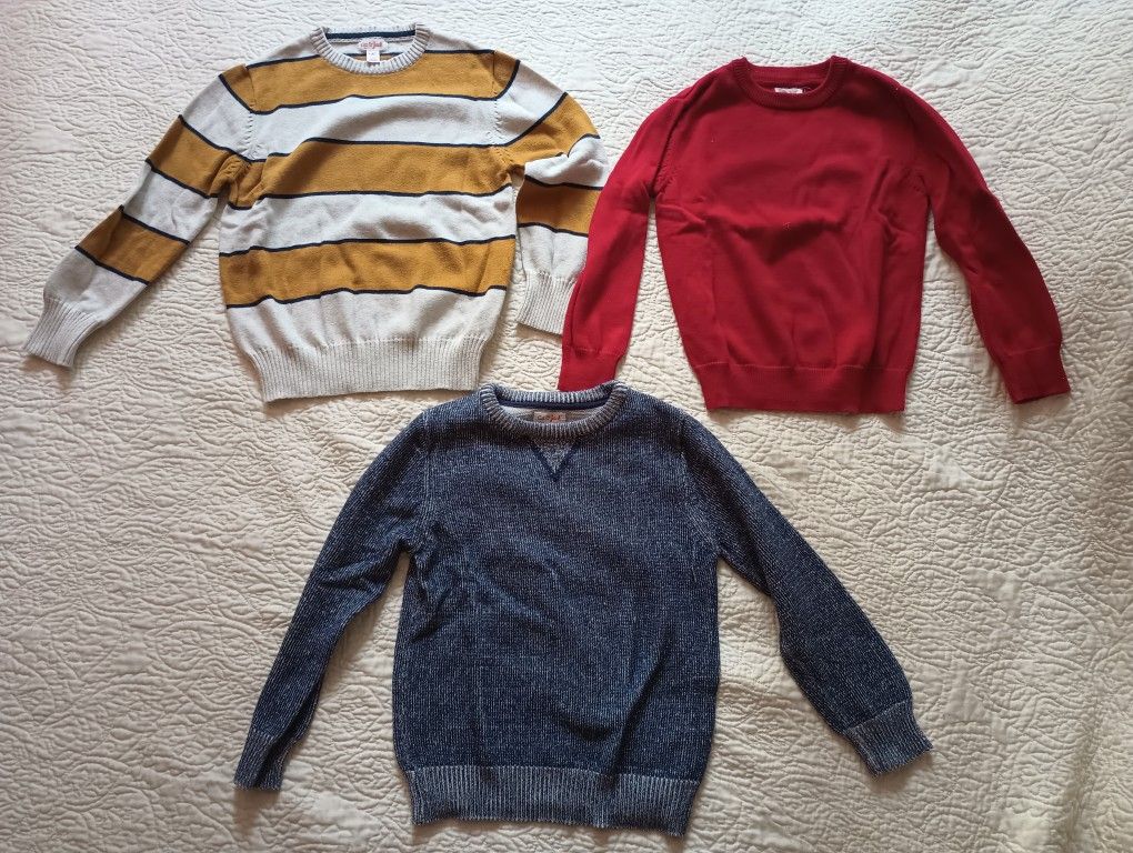 Boys Cat & Jack Cotton Sweaters