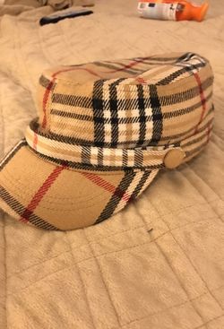 Burberry design hat