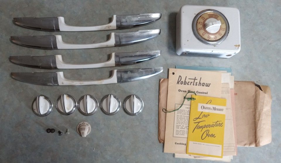 O'Keefe & Merritt Stove Parts