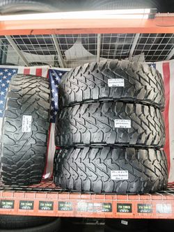 ⭐️ USED TIRES 37X12.50R17 YOKOHAMA GEOLANDAR M/T G003 Max Traction Mud Terrain Tire for 4x4 Trucks & SUVs 37X12.5R17LT Off-Road Maximum Traction