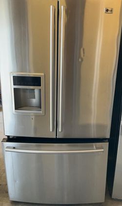 LG French Door Stainless Steel Refrigerator Fridge
