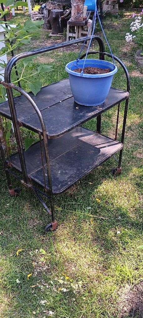 Folding Metal Table 