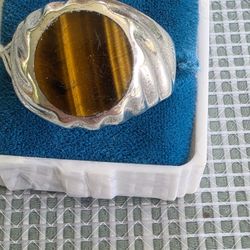Sterling Silver Size 13 Ring