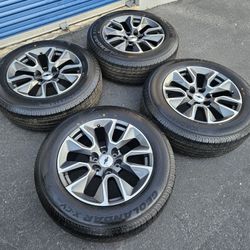 20" CHEVY SILVERADO RIMS & TIRES 
