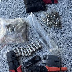 Coax Crimpers, Fittings, Strippers, Attenuators LMR 600-400-6