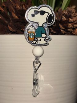 Snoopy badge reel