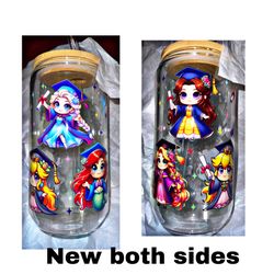 New Disney princess graduation tumbler